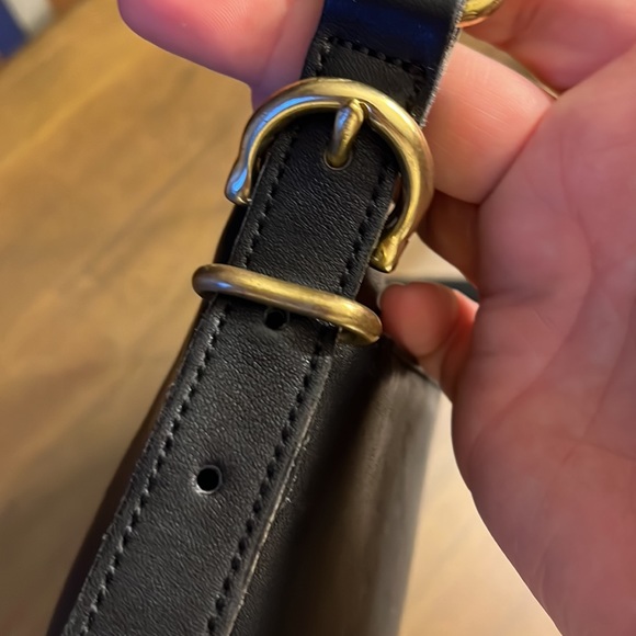 Vintage coach 9802 black shoulder bag - Picture 5 of 9